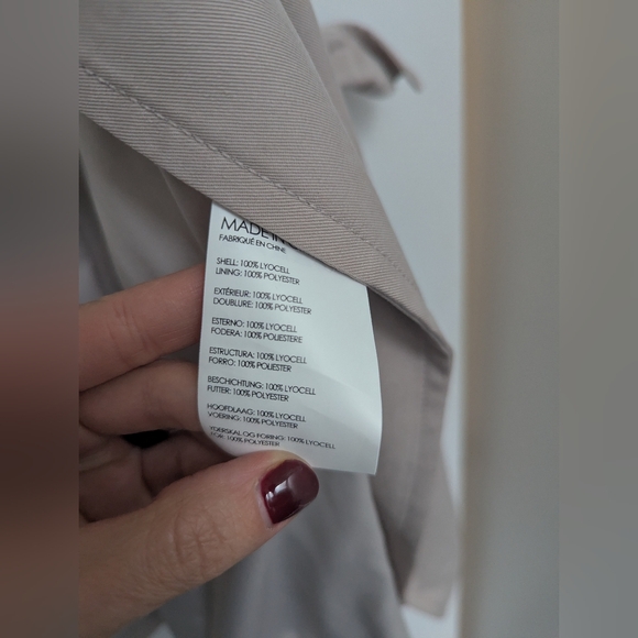 Club Monaco Ellayne Trench Coat - Picture 10 of 14